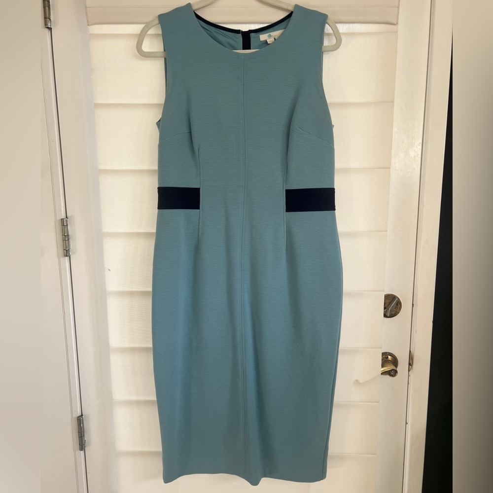 Boden blue Ottoman dress